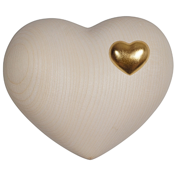 Urne Cuore Lindenholz
