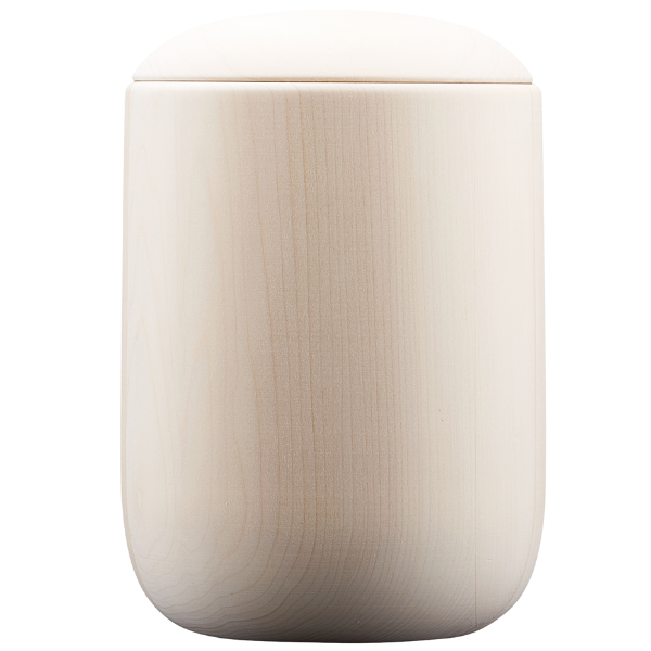 Urne Luce Holz naturbelassen