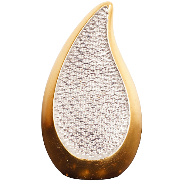 Urne Lacrima gold und silber