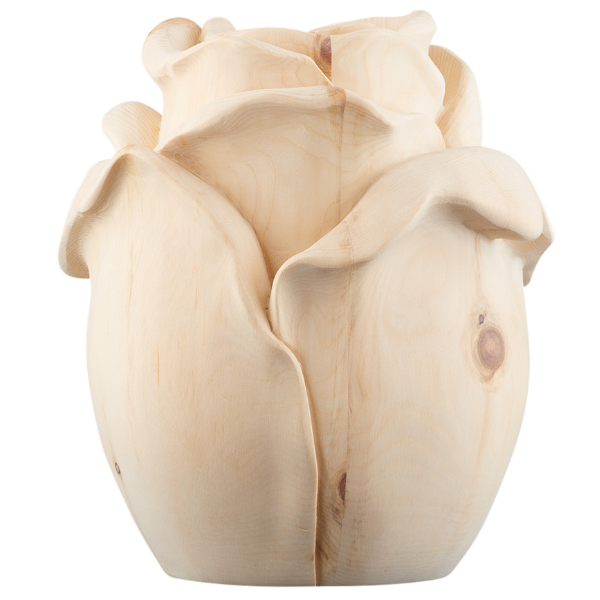 Urne Rose Zirbenholz