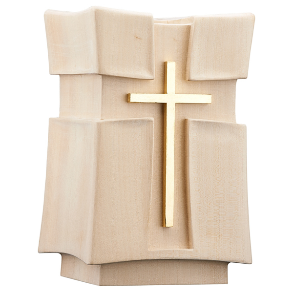 Urne Croce mit Goldkreuz