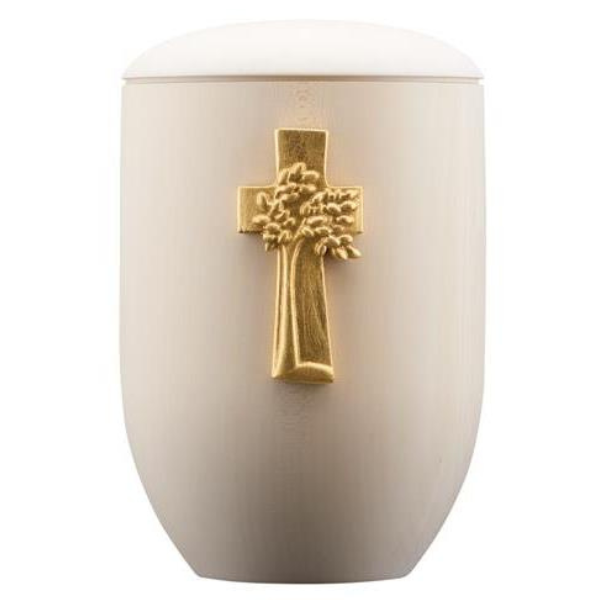 Urne Pace mit Lebensbaum Gold